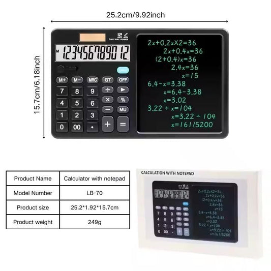 Calculator with Notepad