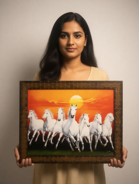 Vaastu Seven Horse Painting