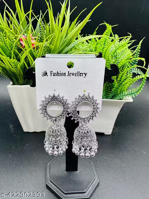 Silver Jumka Trending Ear Ring