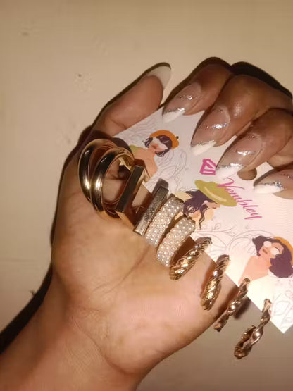 Korean Style Ear Rings for Women & Girls